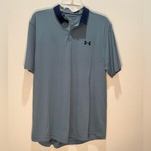 Blue Men’s Under Armour Polo